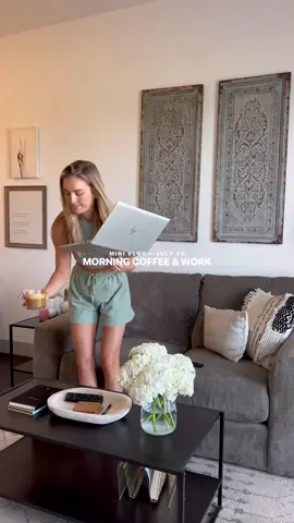 07 20 22 — morning coffee time #fyl #wellness #coffeetime #morningroutine #minivlog