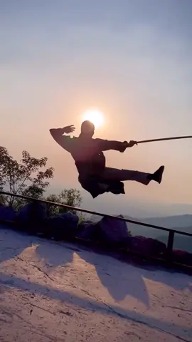The sunset#shaolin #kungfu