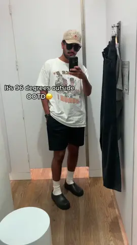 Way too hot… #OOTD #fitcheck #fashion #fashiontok #fashiontiktok #outfit #summeroutfit #summerootd #Summer  #archivefashion #archive #fittyfit #fittyfits #getreadywithme #outfitoftheday #fitoftheday #fashioninfluncer #fashioninfluncers #jaydentorres