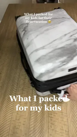 My babies first vacation 🥰 #packaging #MomsofTikTok #momoftwo #vacationmode #vacation #summervacation #packwithme #packwithmeforvacation #sastisfying #organizing #packingvideo #oddlysatisfying #toddlersoftiktok #babiesoftiktok