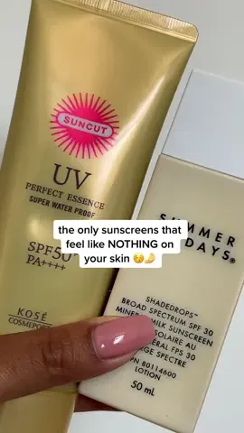 @Summer Fridays shadedrops & @Visée ヴィセ 公式 suncut uv prrfect essence is the best (esp if you hate the feeling of wearing sunscreen) 🤭✨ #sunscreen #sunscreenreview #sunscreenviral #summerfridaysshadedrops #sunmerfridays #japaneseskincare #japanesesunscreen