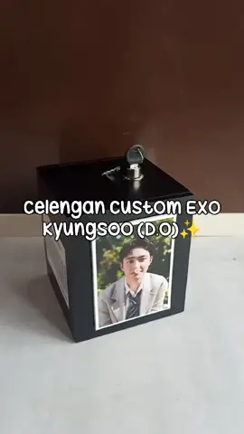 Celengan Custom EXO D.O💖 #exo #exol #kpop #kpopfyp #do #kyungso #kyungsoo #kyungsooexo #celengantarget #CaffinoBaristan #fyp