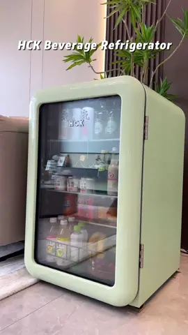 Ready the cool drinks for the Dog Days? - HCK Beverage Refrigerator, with a cool mint green color.      #hckcool #hck #fridge #refrigerator #homedecor #SplashSummerVibe #drinksathome #homebar #fridgerestock #minifridge #foryourhome #dailyvlog #fridgeice