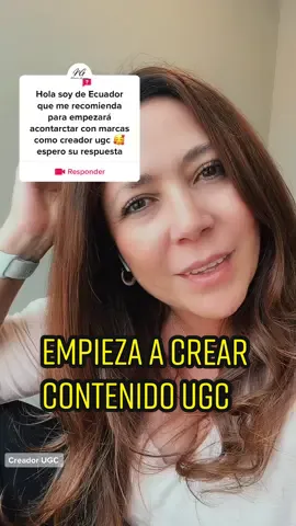 #answer to @MG peluquería crea contenido ugc y trabaja con marcas con cero seguidores #trabajaconmarcas #marketingparamarcas #creadorugc #ugccreador #creadordecontenidotiktok #creadordecontenido #monetizatiktok