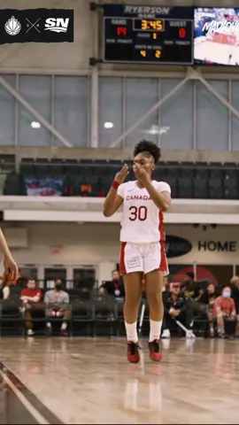 Chef’s kiss 🤌 @shy.dw23 #stepback3 #Duke #shydaywilson #Toronto #basketball #globljam #fyp