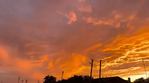 Так красиво умеет только небо💔 #закат #фондлявидео #красиво