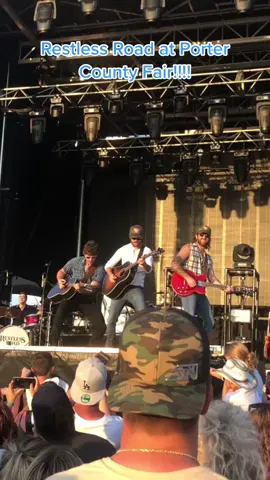 Restless Road Opening for Kane Brown at the PCF was AMAZING @Restless Road #country #countrymusic #countyfair #music #kanebrown