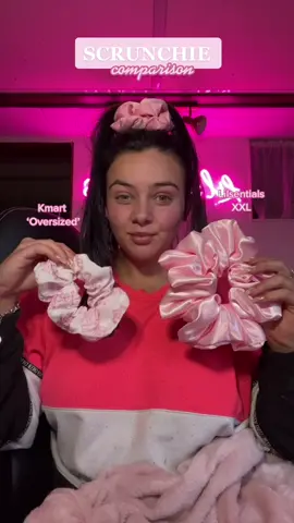 Lilsentials scrunchies are in a league of their own! #oversizedscrunchies #letstalkaboutit