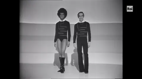 testa spalla punta tacco - Lola Falana e Don Lurio - il balletto Cult degli anni '70