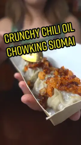 FAVE OF MANY WAYS to eat the Siksik sa Meaty-Sarap Chowking Siomai - spicy and super crunchy! PURE GENIUS #ChowkingSiomaiWay #food #foodlovers #foodieph #Foodie #filipino #delicious #yummy #FoodieTokPH #fyp #tiktokfood #FoodTok