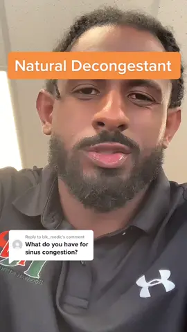 Replying to @blk_medic a natural way to relief a stuff nose #congestion #allergies #allergy #allergyseason #LearnOnTikTok