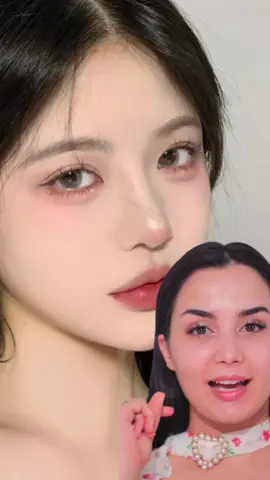 تجربت المكياج الكوري ❤️ في البوست الجاي نحطلكم مسلسلاتي الكورية المفضلة ❤️ #makeup #مكياج