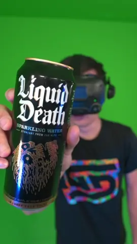 With proper hydration, you’ll never have to leave the Metaverse again! // Repost from @Logan Theobald // #liquiddeath #murderyourthirst #deathtoplastic