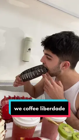 invadindo a casa da belle belinha pra experimentar cachorro quente de oreo! 🫶🏻 #wecoffee #wecoffeebrasil