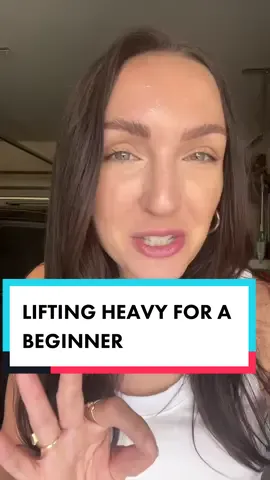 Lifting heavy for beginners #allowyourselftobeabeginner