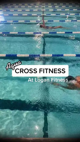 Aqua Cross Fitness class at JALC Logan Fitness! #thisisloganfitness #swimtok #crossfit #crosstraining #resistancetraining