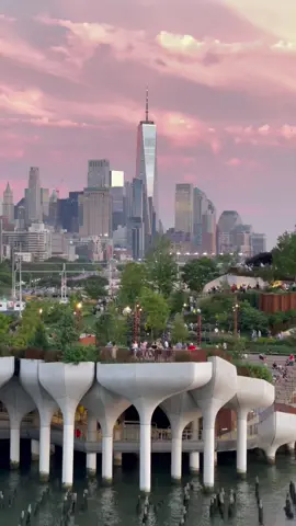 From sunset to blue hour #littleislandnyc #nyc #fyp #sunset #Summer