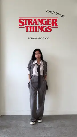 Recreating Stranger Things characters' outfits cause it's a crime not to 🥵 #strangerthings #fashionstyling #OOTD #fyp