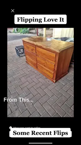 #furnitureflip #upcycle #flippingfurniture #flippingloveit #furnituremakeover #paintedcabinets #fusion #dixiebelle #dixiebellepaint #dresser #fyp