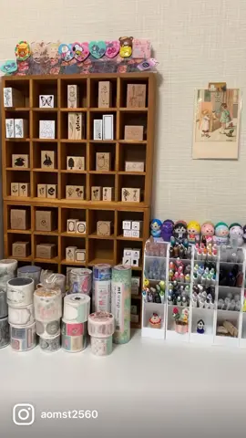 my desk tour♡♡♡#mydesk #desktour #RoomTour #myroom #craftroom #机周り #手帳のじかん #はんこ #ハンコ #stamp #ペン #craft #マイルーム #ルームツアー #デスク周り #デスクツアー