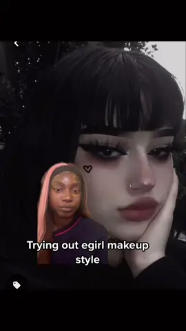 What other looks should i try?😩  #makeup #blackgirlmakeup #egirlaesthetic #dasilva #dasilvadakid