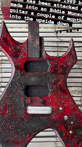 #upsidedown #eddiemunson #eddiesguitar #clearness