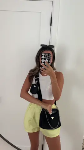pool day fit 💦 anyone notice the butterfly? lol
