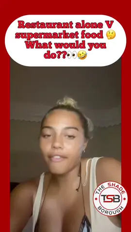 #TennesseeThresh shares her thoughts about her anxiety while eating alone on a solo trip 😩. Residents, would you ever sit and eat in a restaurant by yourself? 🤔#theshadeborough #tsb