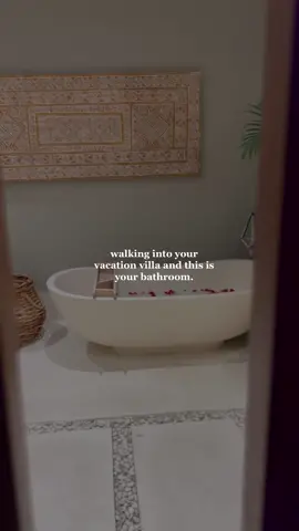 I’m always excited to see how the bathroom looks while on vacation. #balivacay #travelcontent #aestheticbathrooom