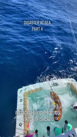 Im gonna Ride her down! #fishprotocol #fishcabo #sinkingboat #liferaft #cabo #surrender #protocolsportfishing #winslowliferaft