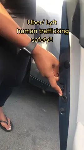 Ladies, Stop!! 🛑This could save your life! Too many women don’t know where the child lock is on their car or that it exists.  #humantraffickingawareness #childlock #doorsafety #ubertips #girlsnightout #kidnapping #fyp #fypシ #foryoupage