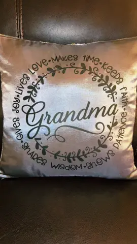 Custom Pillow for Grandma💜💜#CustomPillowcase #Sequin #GiftIdeas #CustomPillow #GiftIdeas2022 #PerfectGift