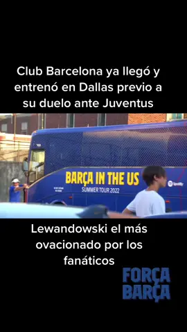 El F.C. Barcelona ya está en Dallas previo a su encuentro ante la Juventus. El equipo entrenó en las instalaciones de SMU. Cobertura de Telemundo 39.#fcbarcelona @fcbarcelona #juventusfc #smu #dallas