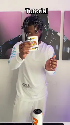 Card levitation tutorial @Rowdy Energy  #fyp