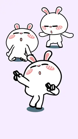 ทิค แทค โทะ ทะ เทะ ทุ ทะ~ #ต่ายไฮเปอร์ #สายย่อ #สติกเกอร์ไลน์ #fyp