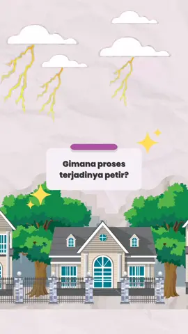 Oh jadi gini proses terjadinya petir? Kalian udah tau belum? Yuk tonton videonya sampai akhir!💯😏 #belajarbarengrobu #fisika #roboguru #ruangguru