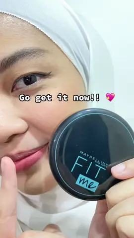 Putting ya’ll on the game-changing #FitMeCompactPowder 😍 Like a #BeautyFilter in a compact! 💫 #MaybellineMY #MaybellineMalaysia #SweatProofMakeup #CosmeticMalaysia #fyp