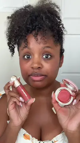 Which of these Rare Beauty blushes do you like better? #makeup #beauty #BeautyTok #makeuphacks #fyp #viral