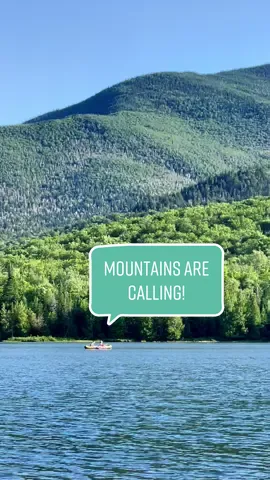 The mountains are calling. Will you answer? #adk #adirondacks #canoeing #lakelife #upstateny #518 #adirondackmountains #highpeaks #mountaintok #lakeside #ny  #upstatenewyork #lakeplacid #lakeplacidny #naturetok #adks