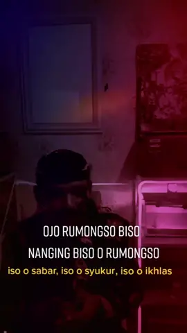 Mung Sak Dermo Ngelengno...