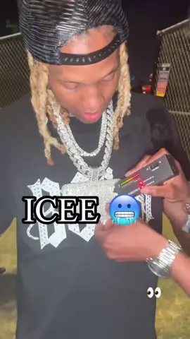 He brought out the diamond tester on Lil Dirk! 👀🫣💎 @Jawaun Ford #celebrities #hiphop #fyp