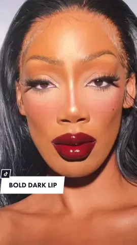 @blondetaki 💓 #darklip #darklipgloss #lipcombo #bolddarklip #boldlip