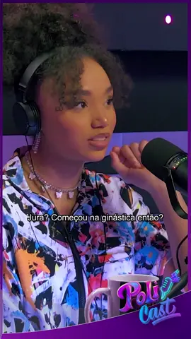Uma dançarina e ginasta de milhões 😎 O PoliCast com @duda..pimenta já está no ar no YouTube de Poliana Moça!  #policast #polianamoça