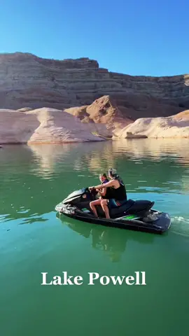 Lake Powell is definitely for jet skiing! #lakepowell #lakepowellvibes #jetskivideos #jetski #fyp