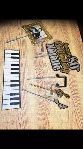 happy #80thbirthday #elvis style! 🎶 #caketopper #music #hbd #robynlovescrafts
