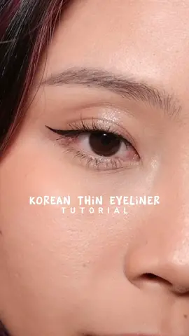 Cocok bgt buat yang lipetan matanya kecil/sempit. Jd mata ga kaya penuh sama eyeliner👌🏼 #beauty101 #tiktoktainment