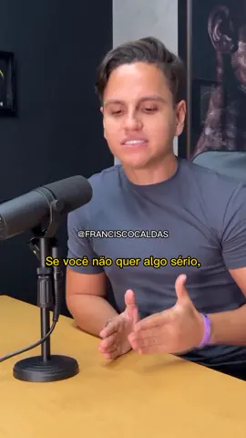 Se você não quer algo sério, deixa essa a mulher ir embora.