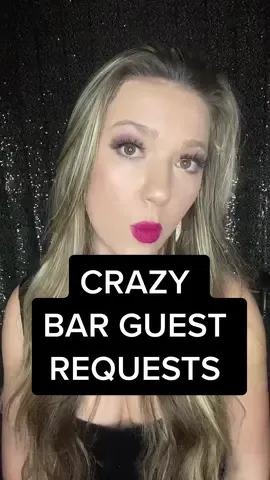 Crazy Bar Guest Requests- Vodka Edition. #bartender #bartendersoftiktok #bartenderlife #annoyingcustomers #bartenderstories