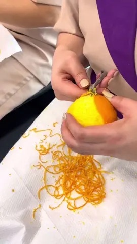 When your trainees don’t know how to hold the nipper properly…use orange or lemon to practice. #nails #manicure #learning