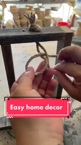 Simple home decor using a reclaimed board from @rockinwood #woodtok #woodworking #woodwork #diyproject #rusticdecor